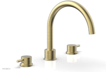 Phylrich BASIC II Deck Tub Set 230-43 - Burnished Gold