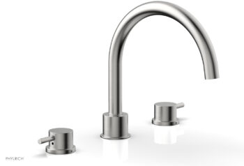 Phylrich BASIC II Deck Tub Set 230-43 - Satin Chrome