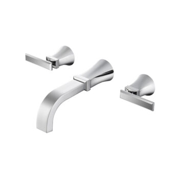 Isenberg Trim For Two Handle Wall Mounted Bathroom Faucet In Chrome