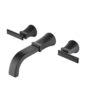 Isenberg Trim For Two Handle Wall Mounted Bathroom Faucet In Matte Black