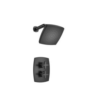 Isenberg Single Output Shower Set With Shower Head And Arm In Chrome - Image 4