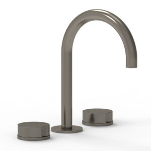 Phylrich CIRC – Widespread Faucet – High Spout 250-01 – Pewter