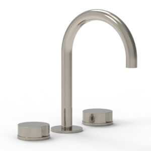 Phylrich CIRC – Widespread Faucet – High Spout 250-01 – Polished Nickel