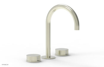 Phylrich CIRC - Widespread Faucet - High Spout 250-01 - Satin Nickel