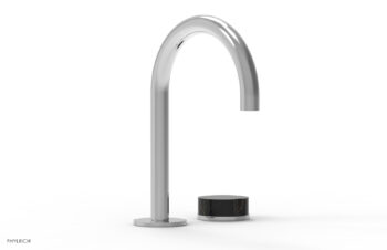 Phylrich CIRC - Single Handle Faucet - High Spout, Marble Handles 250-06 - Polished Chrome