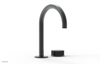 Phylrich CIRC - Single Handle Faucet - High Spout, Marble Handles 250-06 - Gun Metal