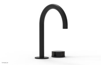 Phylrich CIRC - Single Handle Faucet - High Spout, Marble Handles 250-06 - Matte Black