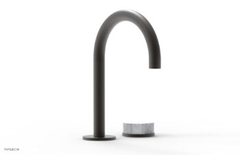 Phylrich CIRC - Single Handle Faucet - High Spout, Marble Handles 250-06 - Oil Rubbed Bronze