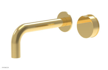 Phylrich CIRC - Single Handle Wall Lavatory Set 250-15 - Polished Gold