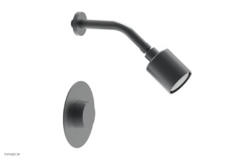 Phylrich CIRC - Pressure Balance Shower Set - Round Handle 250-21 - Gun Metal
