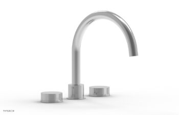 Phylrich CIRC - Deck Tub Set - High Spout Round Handles 250-40 - Polished Chrome