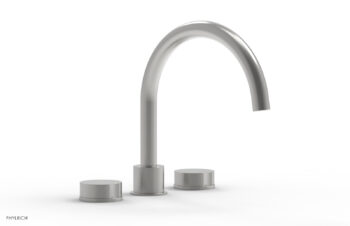 Phylrich CIRC - Deck Tub Set - High Spout Round Handles 250-40 - Satin Chrome