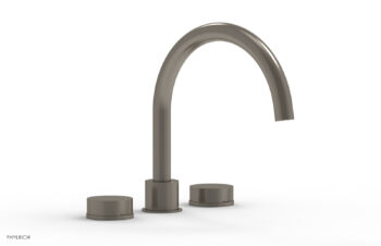 Phylrich CIRC - Deck Tub Set - High Spout Round Handles 250-40 - Pewter
