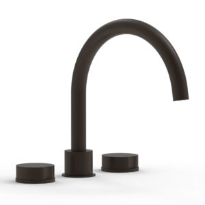 Phylrich CIRC – Deck Tub Set – High Spout Round Handles 250-40 – Antique Bronze