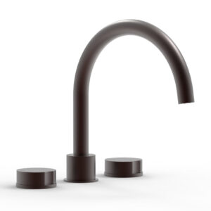 Phylrich CIRC – Deck Tub Set – High Spout Round Handles 250-40 – Weathered Copper