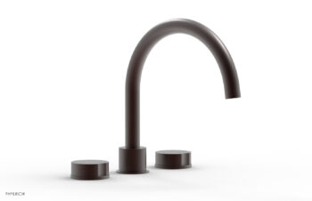 Phylrich CIRC - Deck Tub Set - High Spout Round Handles 250-40 - Weathered Copper
