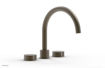 Phylrich CIRC - Deck Tub Set - High Spout Round Handles 250-40 - Architectural Bronze