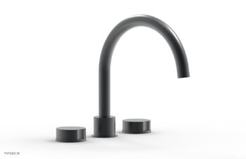 Phylrich CIRC - Deck Tub Set - High Spout Round Handles 250-40 - Gun Metal