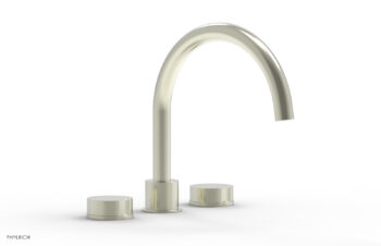 Phylrich CIRC - Deck Tub Set - High Spout Round Handles 250-40 - Satin Nickel