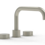 Phylrich CIRC - Deck Tub Set - Low Spout Round Handles 250L-40 - Burnished Nickel