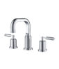 Isenberg Three Hole 8″ Widespread Two Handle Bathroom Faucet In Chrome