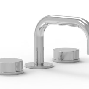 Phylrich CIRC – Widespread Faucet – Low Spout 250L-01 – Polished Chrome