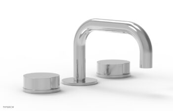 Phylrich CIRC - Widespread Faucet - Low Spout 250L-01 - Polished Chrome