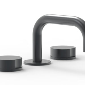 Phylrich CIRC – Widespread Faucet – Low Spout 250L-01 – Gun Metal