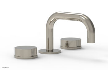 Phylrich CIRC - Widespread Faucet - Low Spout 250L-01 - Polished Nickel