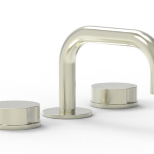Phylrich CIRC – Widespread Faucet – Low Spout 250L-01 – Satin Nickel