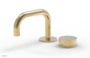 Phylrich CIRC - Single Handle Faucet - Low Spout 250L-04 - Satin Brass