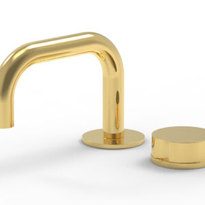 Phylrich CIRC – Single Handle Faucet – Low Spout 250L-04 – Polished Gold