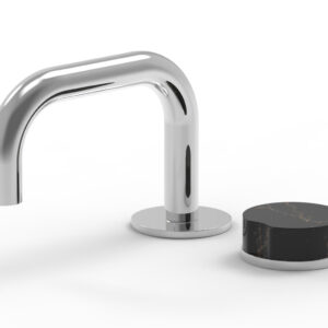 Phylrich CIRC – Single Handle Faucet – Low Spout, Marble Handle 250L-06 – Polished Chrome