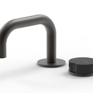 Phylrich CIRC – Single Handle Faucet – Low Spout, Marble Handle 250L-06 – Oil Rubbed Bronze