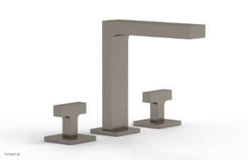 Phylrich CROI - Widespread Faucet - High Spout Lever Handles 255-02 - Pewter