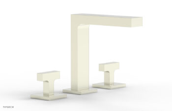 Phylrich CROI - Widespread Faucet - High Spout Lever Handles 255-02 - Satin Nickel