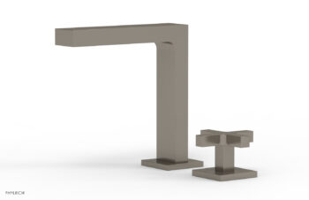 Phylrich CROI - Single Cross Handle Faucet - High Spout 255-04 - Pewter