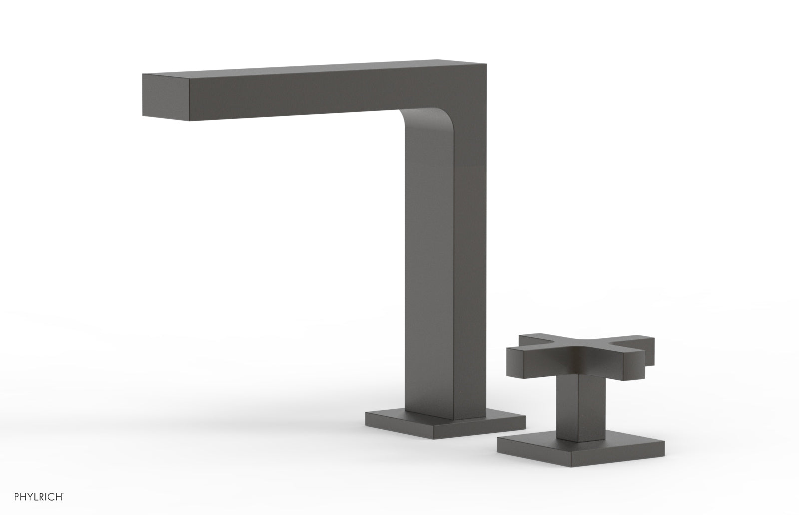 Phylrich CROI - Single Cross Handle Faucet - High Spout 255-04 - Oil Rubbed Bronze