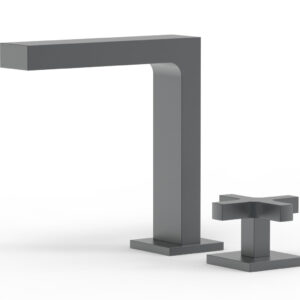 Phylrich CROI – Single Cross Handle Faucet – High Spout 255-04 – Gun Metal
