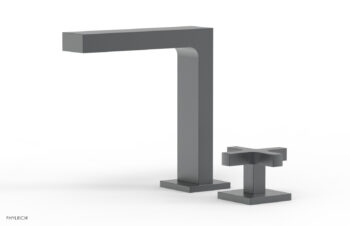 Phylrich CROI - Single Cross Handle Faucet - High Spout 255-04 - Gun Metal