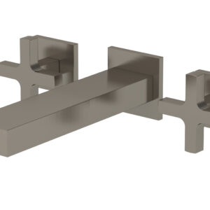Phylrich CROI – Wall Lavatory Set – Cross Handle 255-11 – Pewter