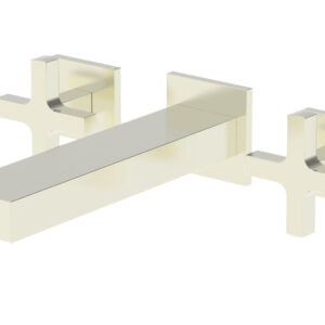 Phylrich CROI – Wall Lavatory Set – Cross Handle 255-11 – Satin Nickel