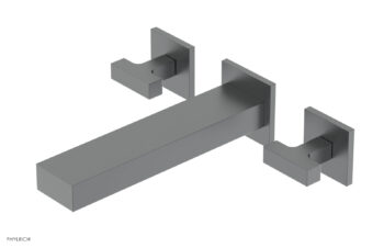 Phylrich CROI - Wall Lavatory Set - Lever Handle 255-12 - Gun Metal