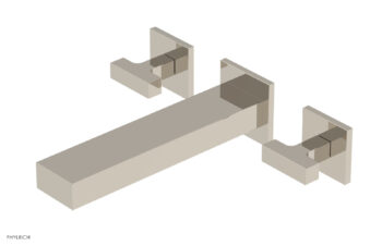 Phylrich CROI - Wall Lavatory Set - Lever Handle 255-12 - Polished Nickel