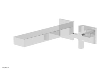 Phylrich CROI - Single Cross Handle Wall Lavatory Set 255-15 - Polished Chrome