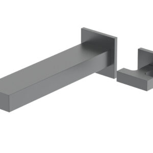 Phylrich CROI – Single Lever Handle Wall Lavatory Set 255-16 – Gun Metal