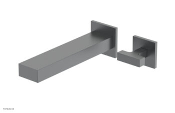 Phylrich CROI - Single Lever Handle Wall Lavatory Set 255-16 - Gun Metal