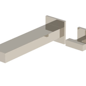 Phylrich CROI – Single Lever Handle Wall Lavatory Set 255-16 – Polished Nickel