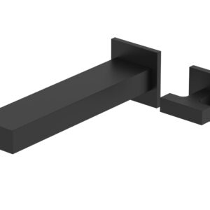 Phylrich CROI – Single Lever Handle Wall Lavatory Set 255-16 – Matte Black