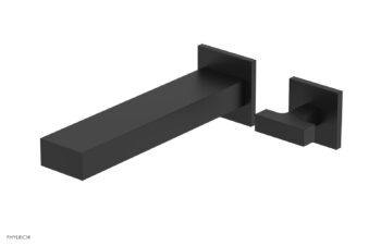 Phylrich CROI - Single Lever Handle Wall Lavatory Set 255-16 - Matte Black